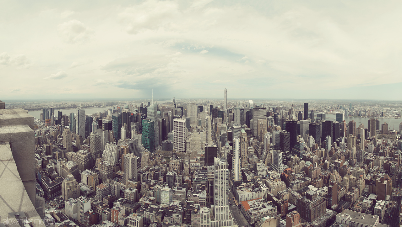 Foto von Blick auf New York vom Empire State Building